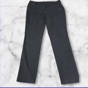 7th Ave &Ny Women's Black Straight Leg Pants (size :16 TALL)